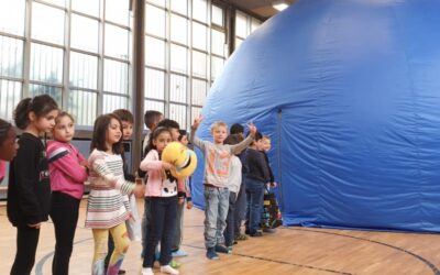 Das Schulplanetarium war da!